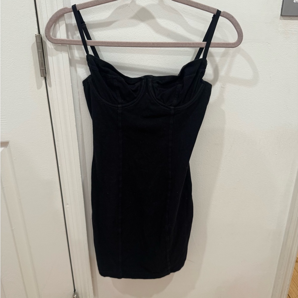 American Apparel Black Mini Dress